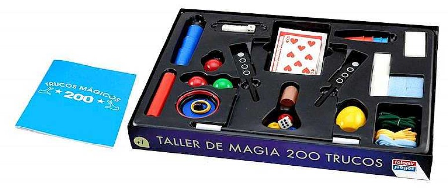 Juegos De Mesa Falomir | Juego De Magia 200 Trucos De Falomir