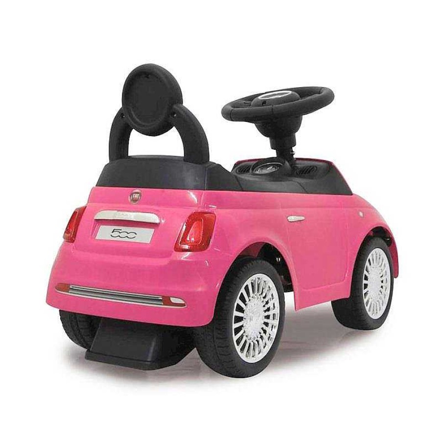 Juguetes Aire Libre Ociotrends | Correpasillos Fiat 500 Rosa