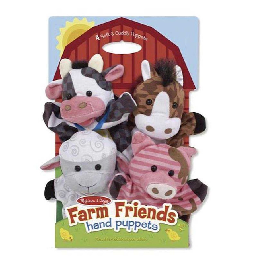 Peluches Toy Partner | Marioneta Amigos Granja Melissa & Doug