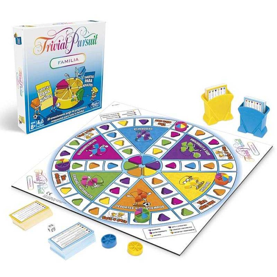 Juegos De Mesa Hasbro | Trivial Pursuit Familia Hasbro