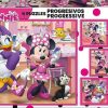 Puzzles Educa Borrás | Puzzles Progresivos Minnie Happy Helpers De Educa