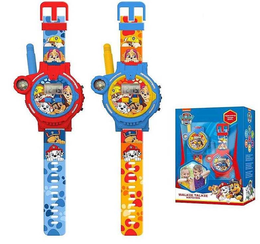 Juguetes Electr Nicos Kids Euroswan | Reloj Walkie Talkie Patrulla Canina 2 En 1