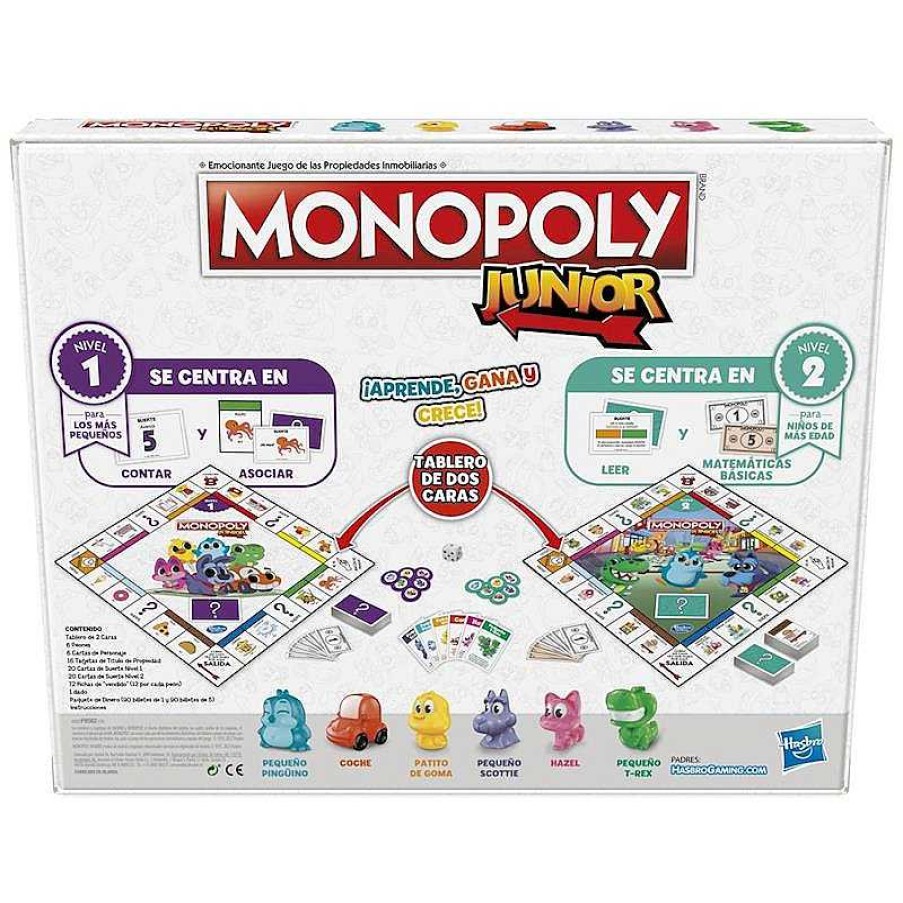 Juegos De Mesa Hasbro | Monopoly Junior Juego