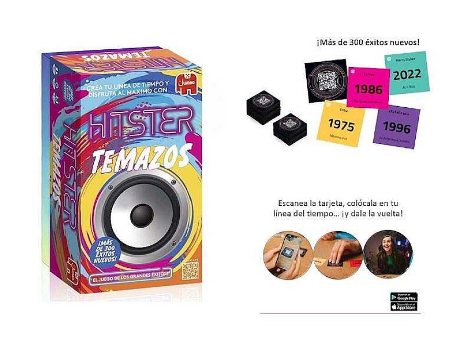 Juegos De Mesa Diset | Juego Hitster Temazos Diset • Lelumerkki