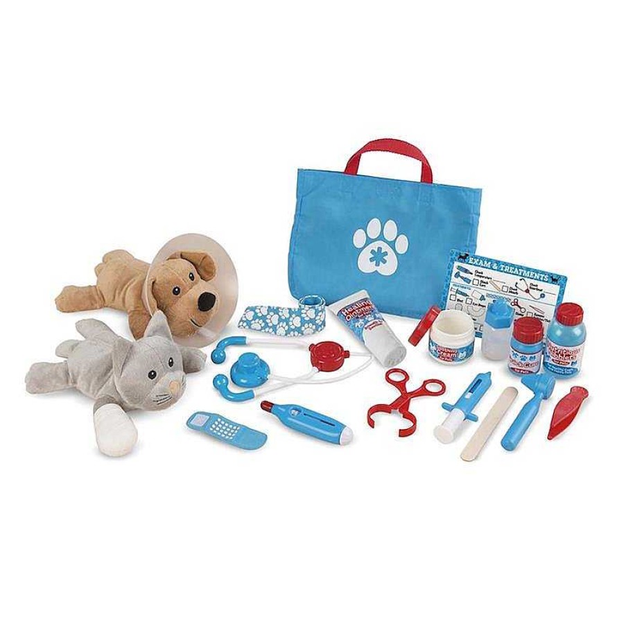 Juguetes De Oficios Toy Partner | Playset De Veterinaria Melissa & Doug