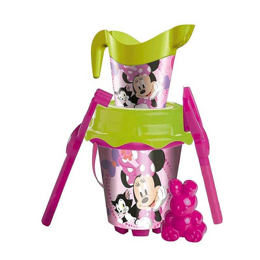 Juguetes Verano Unice | Cubo Playa Minnie Con Accesorios