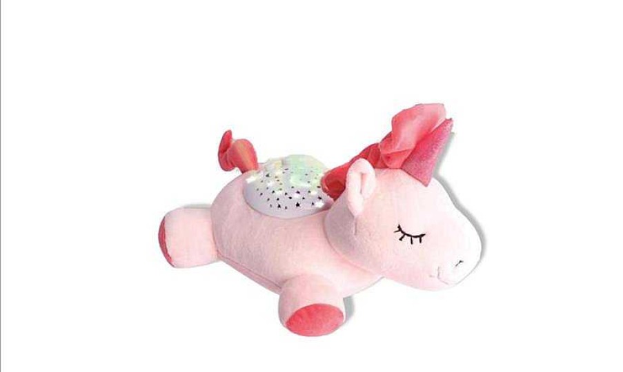 Peluches Reig | Proyector Musical Unicornio Peluche 25 Cm