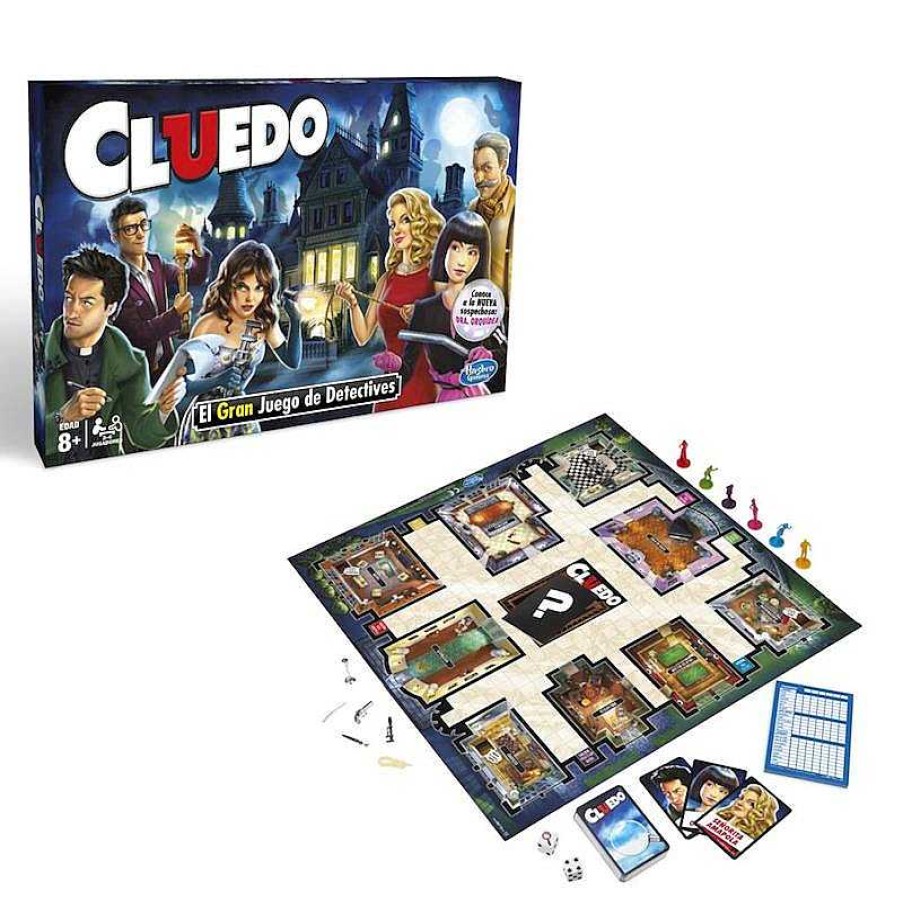 Juegos De Mesa Hasbro | Cluedo Cl Sico Juego