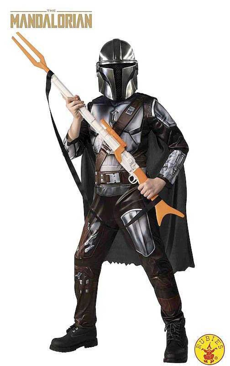 Disfraces Rubies | Disfraz Mandalorian Deluxe Star Wars Talla 5-7 A Os