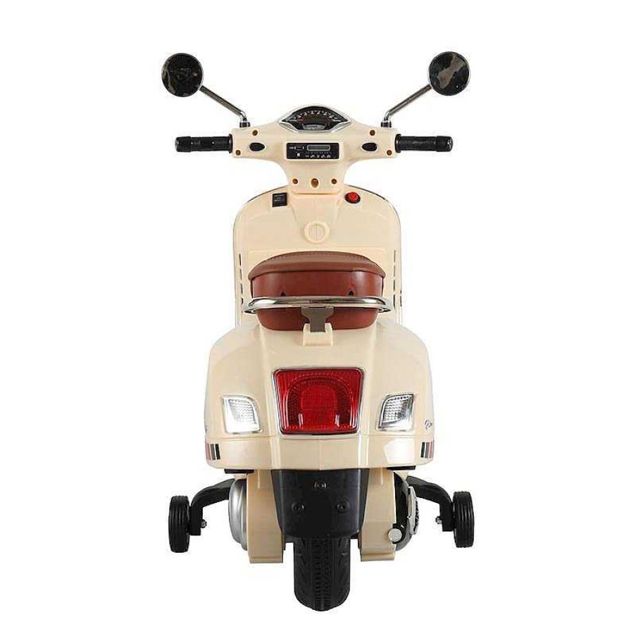 Coches El Ctricos Infantiles Injusa | Moto Vespa 12V Beige Runruntoys