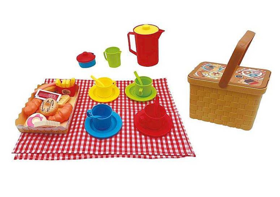 Juegos Del Hogar JugaToys | Cesta Picnic Con Comida Y Accesorios