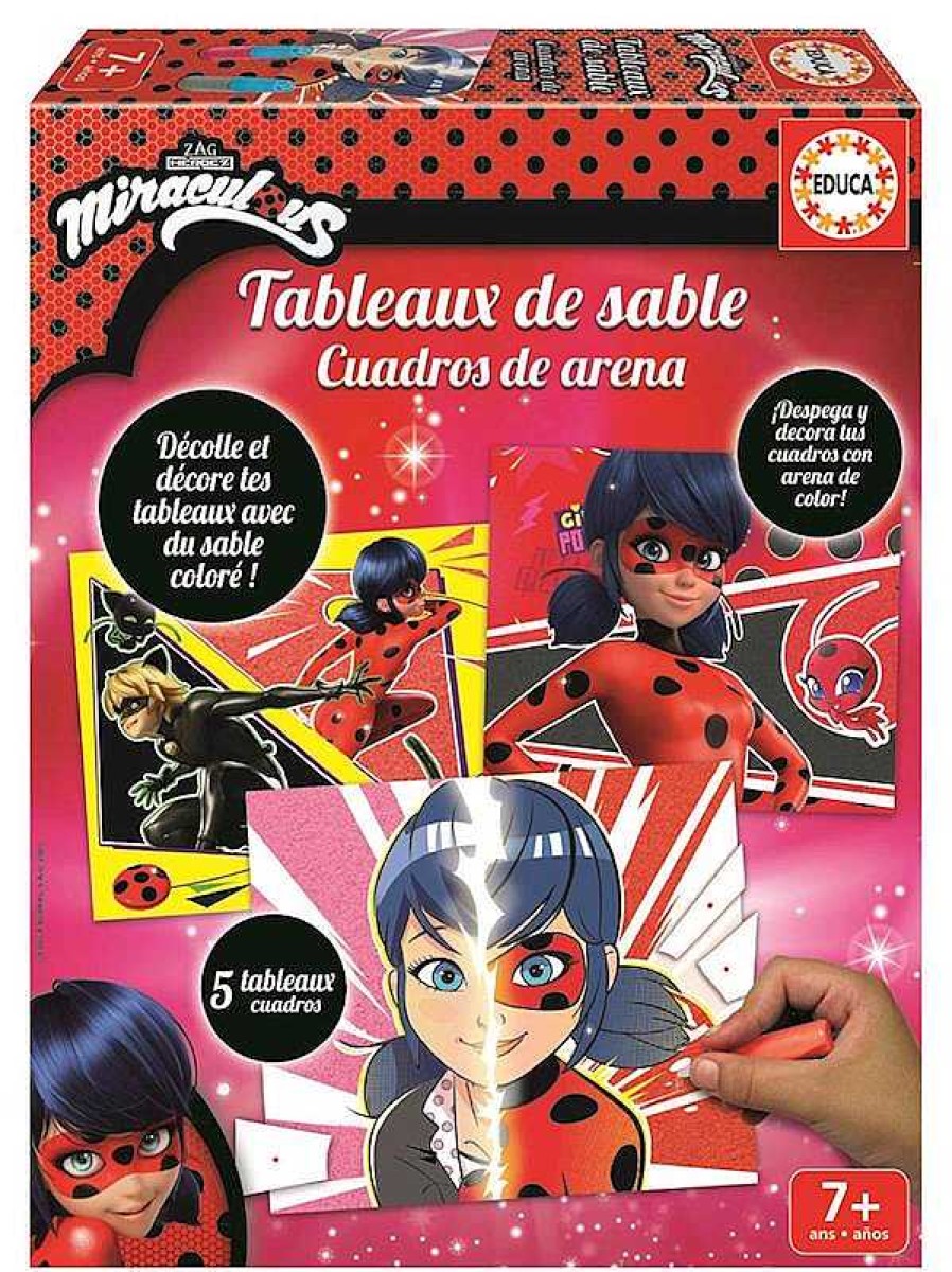 Puzzles Educa Borrás | Mosaico De Brillantes Ladybug