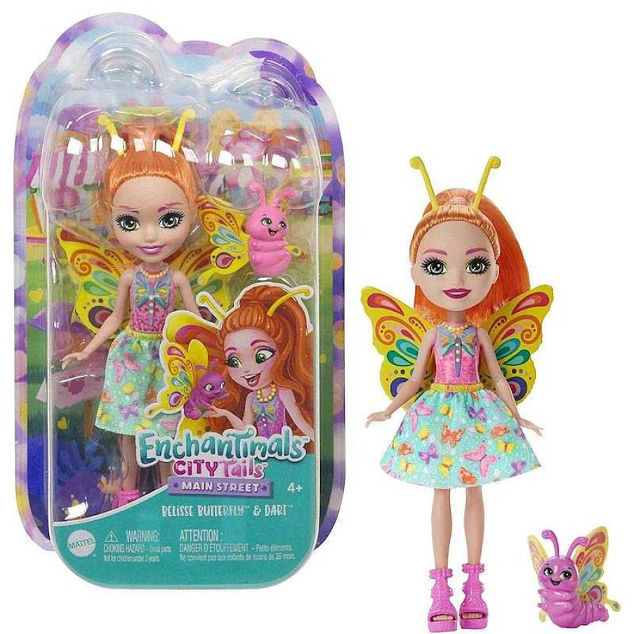 Mu Ecas Mattel | Mu Eca Enchantimals Mariposa City Tails