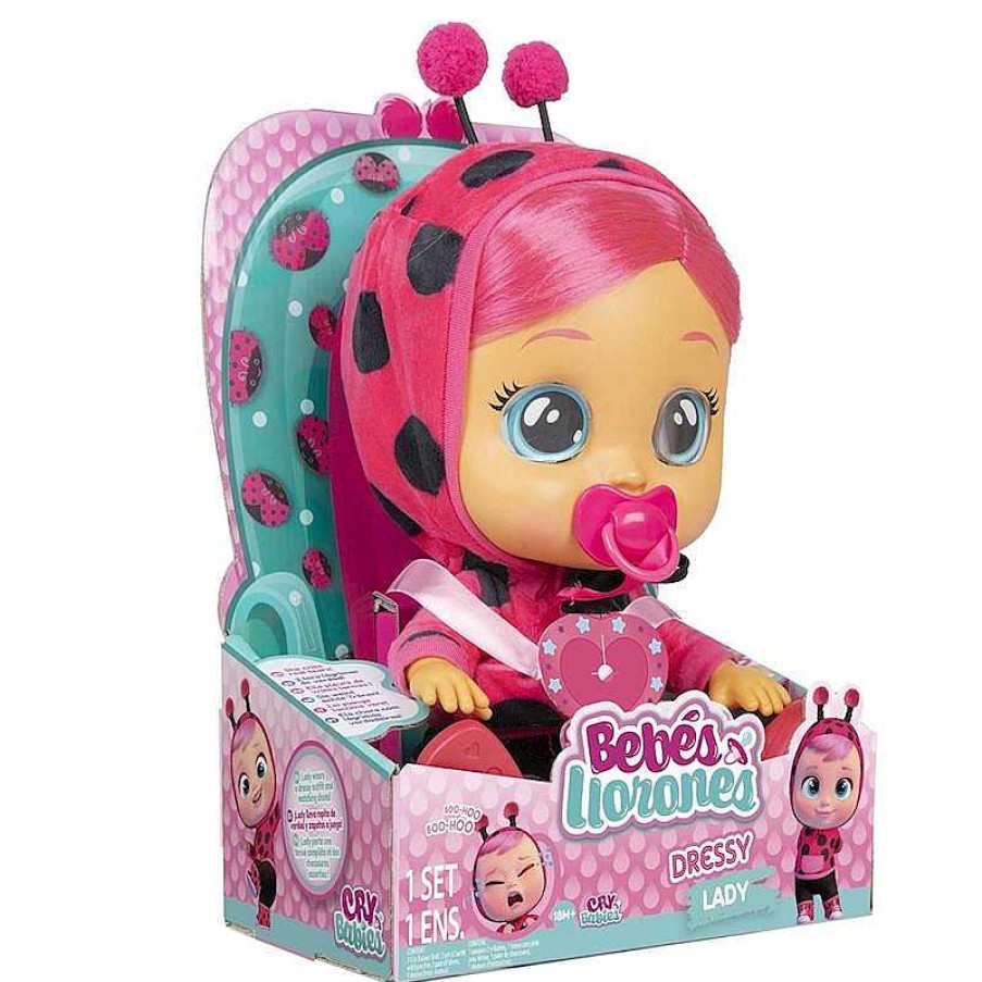 Mu Ecas IMC Toys | Beb S Llorones Lady Con Pelo