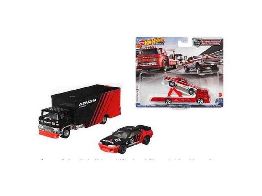 Veh Culos De Juguete Mattel | Cami N De Transportes De Equipos Hot Wheels