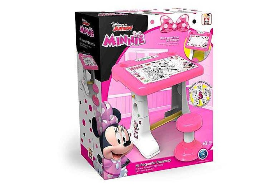 Material Escolar Chicos | Pupitre Minnie Con Taburete Chicos