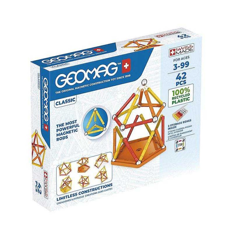 Juegos De Construcci N Toy Partner | Geomag 42 Reciclado