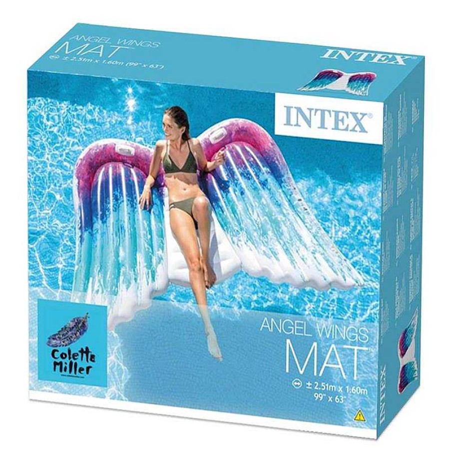 Juguetes Para Piscina Y Accesorios Intex | Figura Hinchable Alas Ngel Con Asas Intex