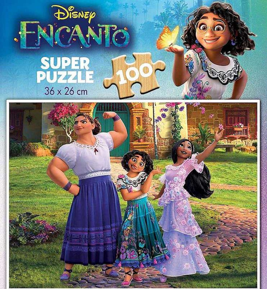 Puzzles Educa Borrás | Puzzle Disney Encanto Madera 100 Piezas