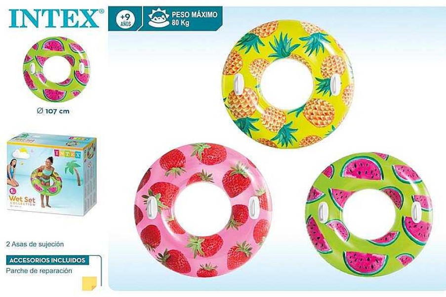 Juguetes Para Piscina Y Accesorios Intex | Flotador Frutas Tropicales