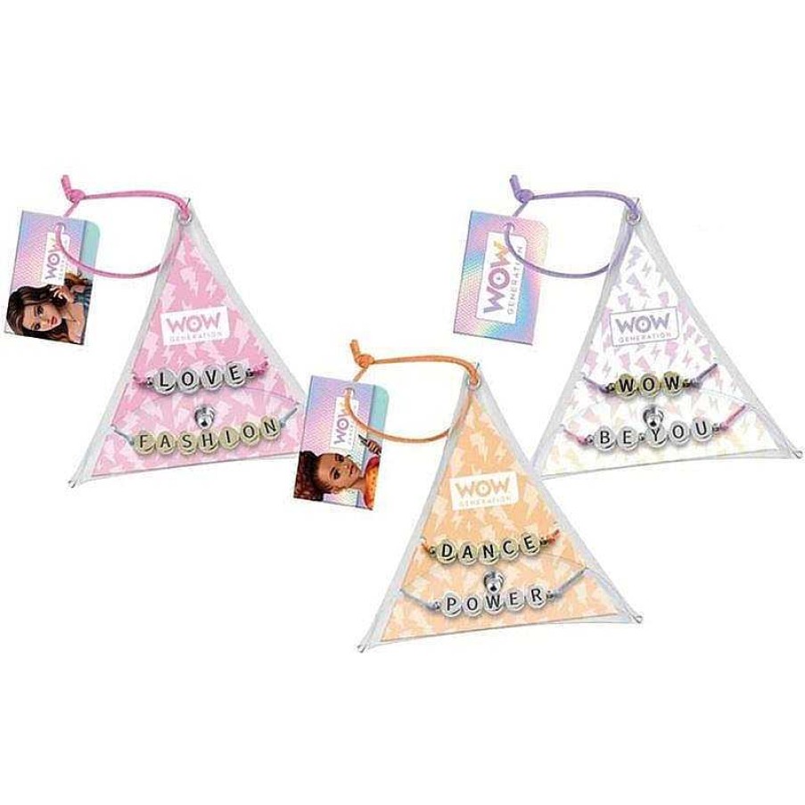 Juegos De Belleza Kids Euroswan | Pulseras Con Mensaje Triangulo Wow Generation