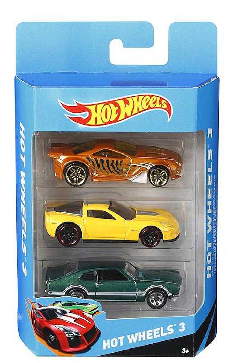 Veh Culos De Juguete Mattel | Coches Hot Wheels Pack De 3 Mattel