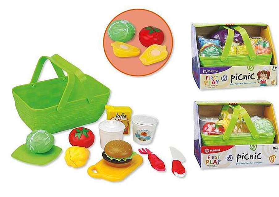 Juegos Del Hogar JugaToys | Cesta Frutas Y Verduras Jugatoys