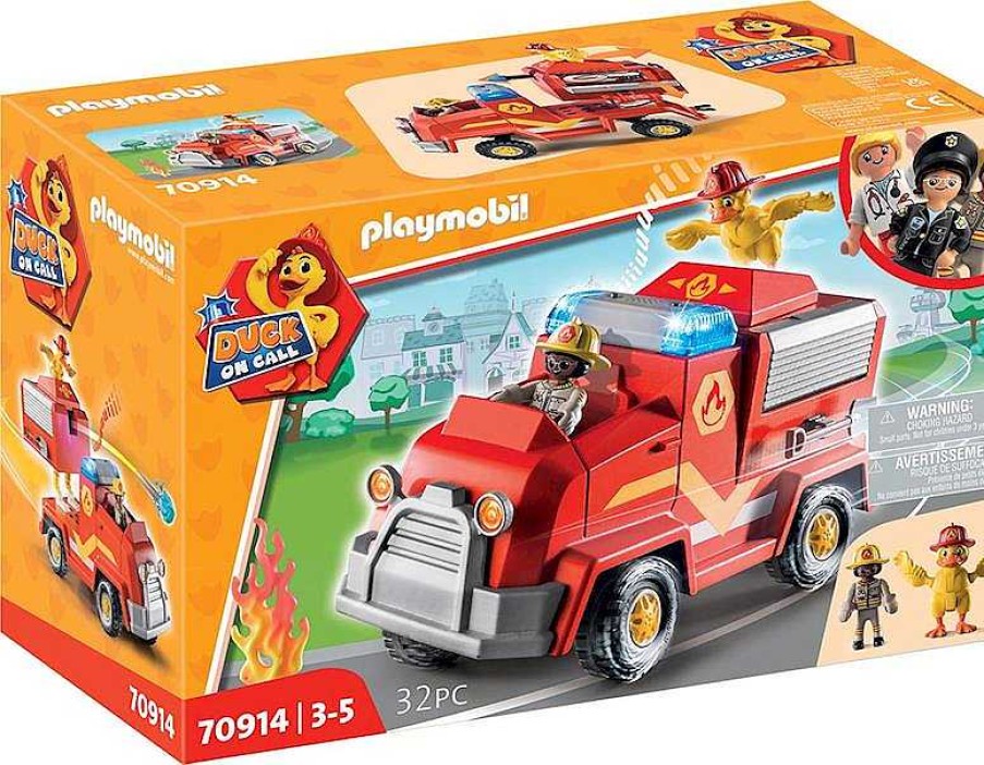 Playmobil Playmobil | Cami N Bomberos Playmobil Duck On Call