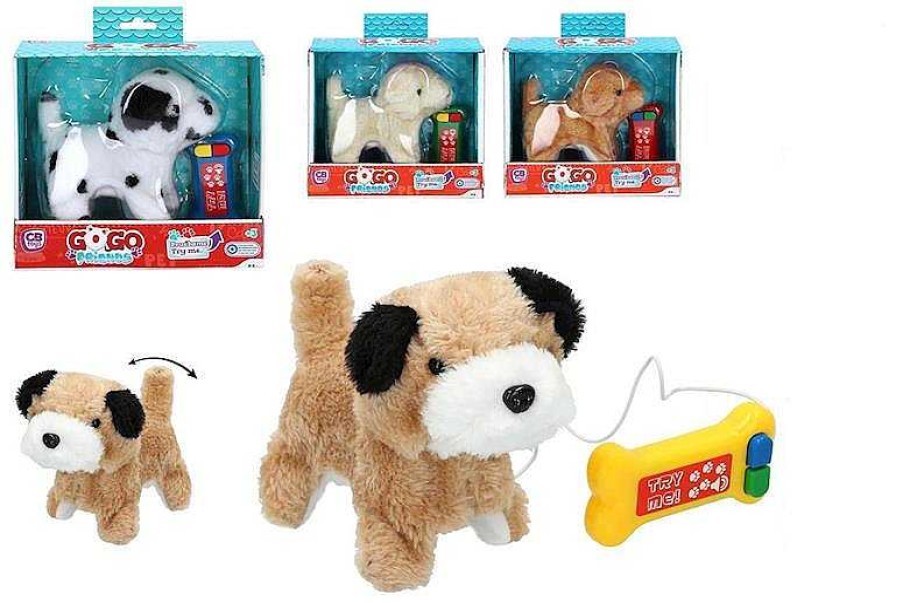 Peluches Color Baby | Perro Go Go Friends Con Mando