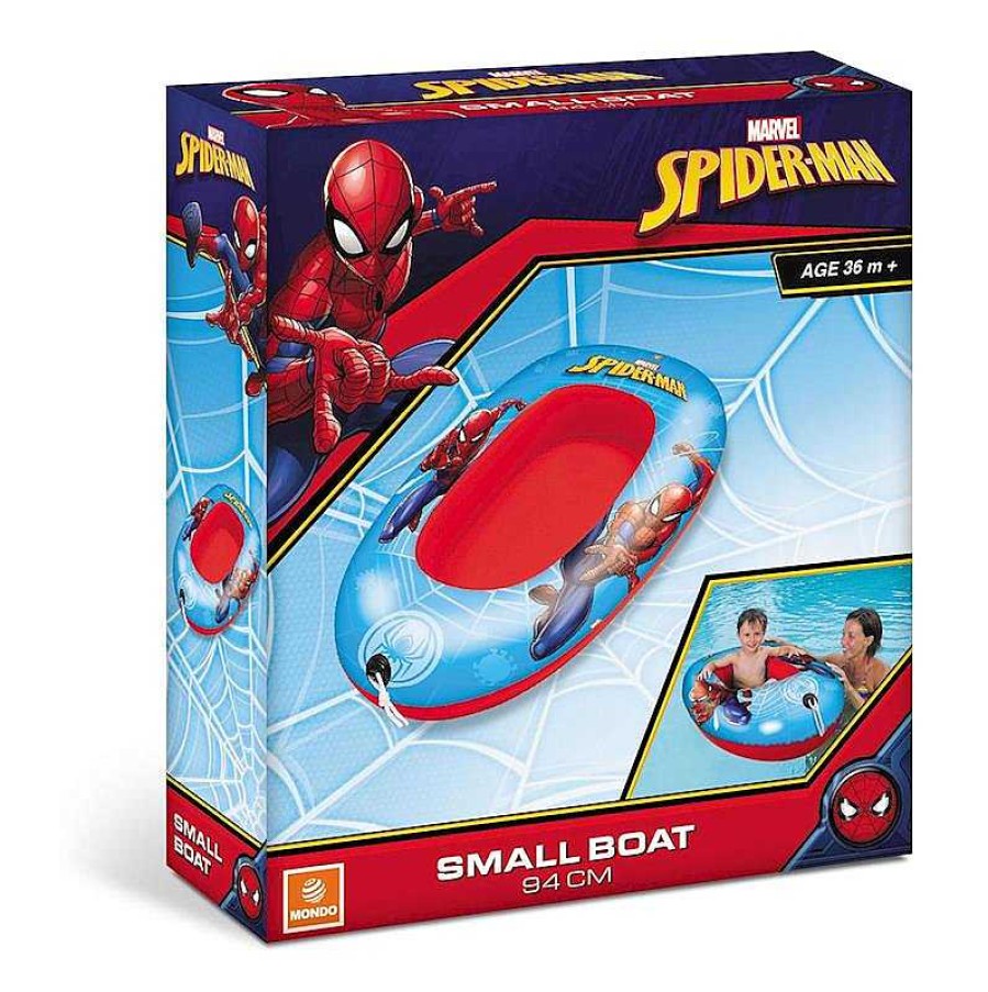 Juguetes Verano Unice | Barca Hinchable Spiderman 94Cm