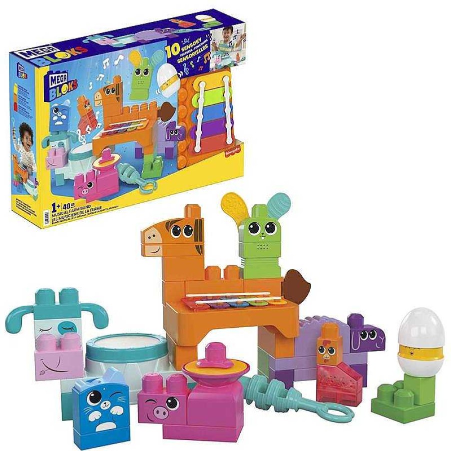 Juguetes Para Beb S Mattel | Granja Musical Mega Bloks