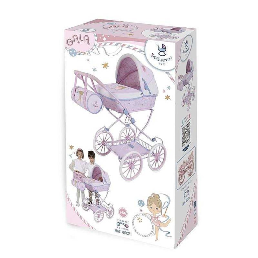 Mu Ecas De Cuevas Toys | Carrito Mu Eca Gala Plegable De Cuevas