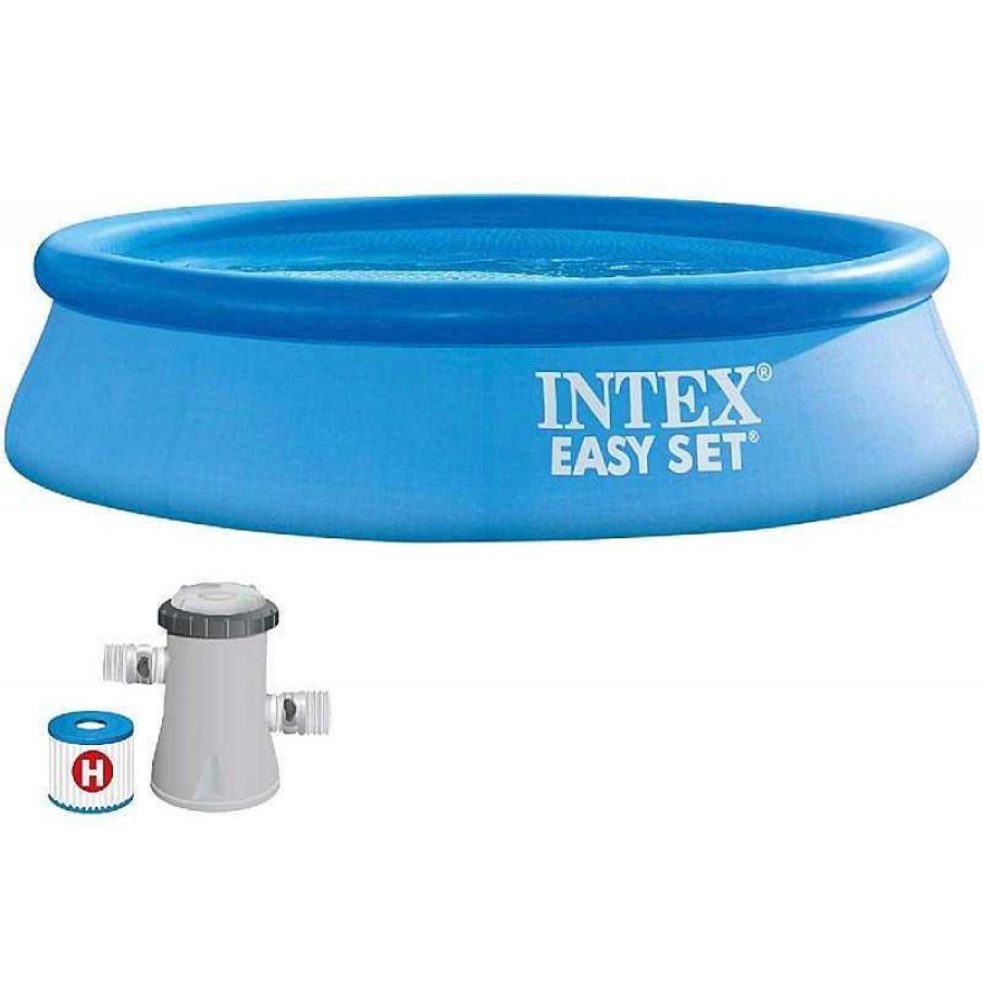 Juguetes Para Piscina Y Accesorios Intex | Piscina Easy Set Con Depuradora