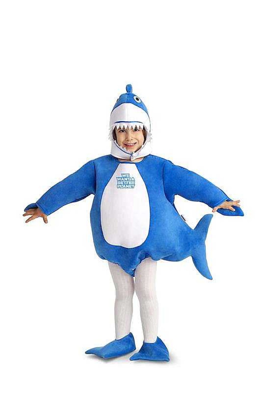 Disfraces Viving Costumes | Disfraz Beb Tibur N Azul Talla 12-24 Meses