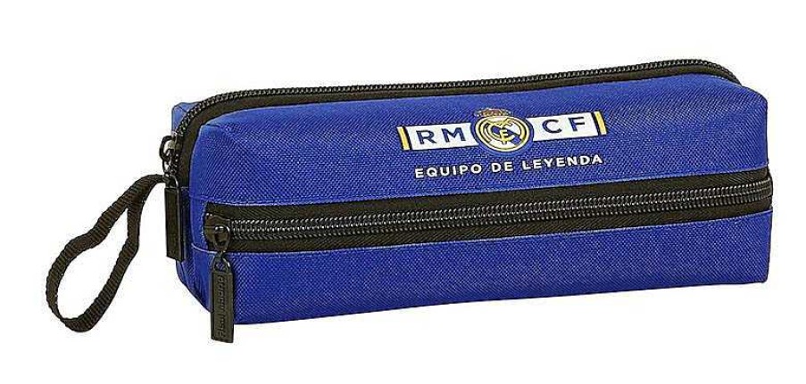 Material Escolar Safta | Estuche 3 Cremalleras Real Madrid Leyenda