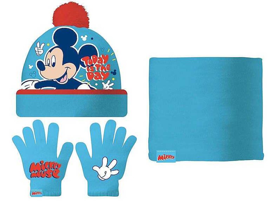 Material Escolar Safta | Set De Invierno Beb Mickey Mouse Happy Smiles