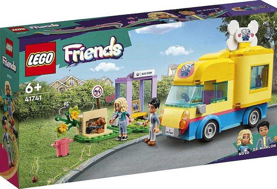 Juegos De Construcci N Lego | Furgoneta De Rescate Canino Lego Friends