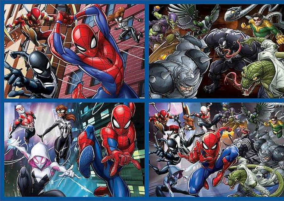 Puzzles Educa Borrás | Multi Puzzle Ultimate Spider-Man Educa