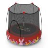 Juguetes Aire Libre Ociotrends | Trampol N Hinchable Con Red Rojo