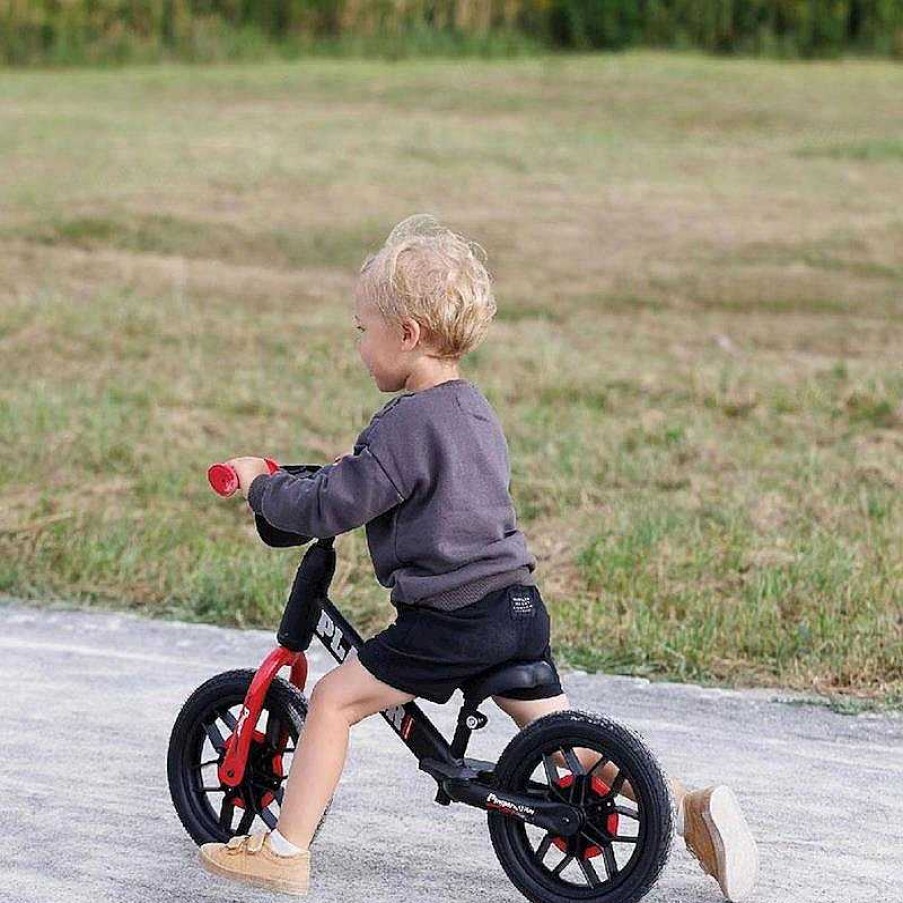 Juguetes Aire Libre Ociotrends | Bicicleta Sin Pedales Player Con Luces Roja