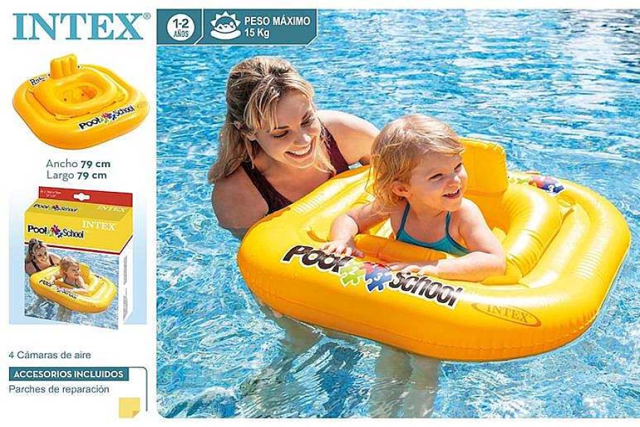 Juguetes Para Piscina Y Accesorios Intex | Flotador 123 Seguridad Intex