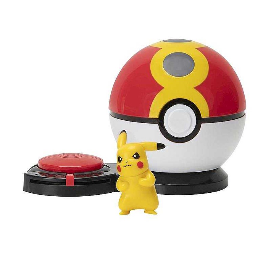 Figuras De Acci N Bizak | Figura Ataque Sorpresa Pokemon Pokeballs