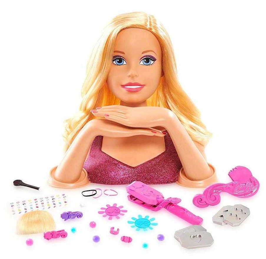 Mu Ecas Famosa | Busto Barbie Deluxe Crimp & Color