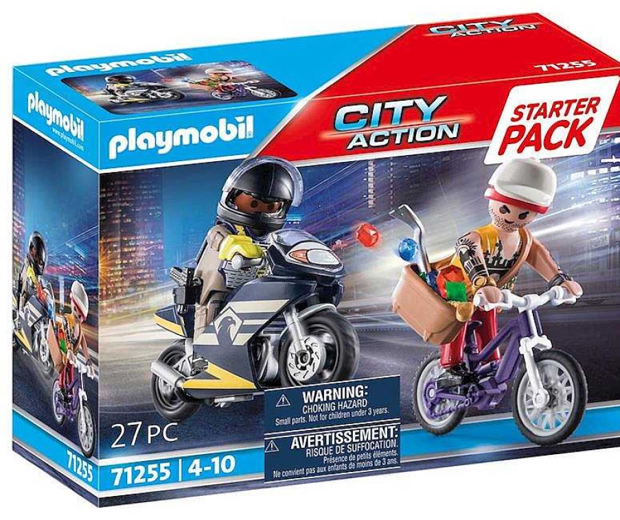 Playmobil Playmobil | Starter Pack Fuerzas Especiales Y Ladr N Playmobil City Action