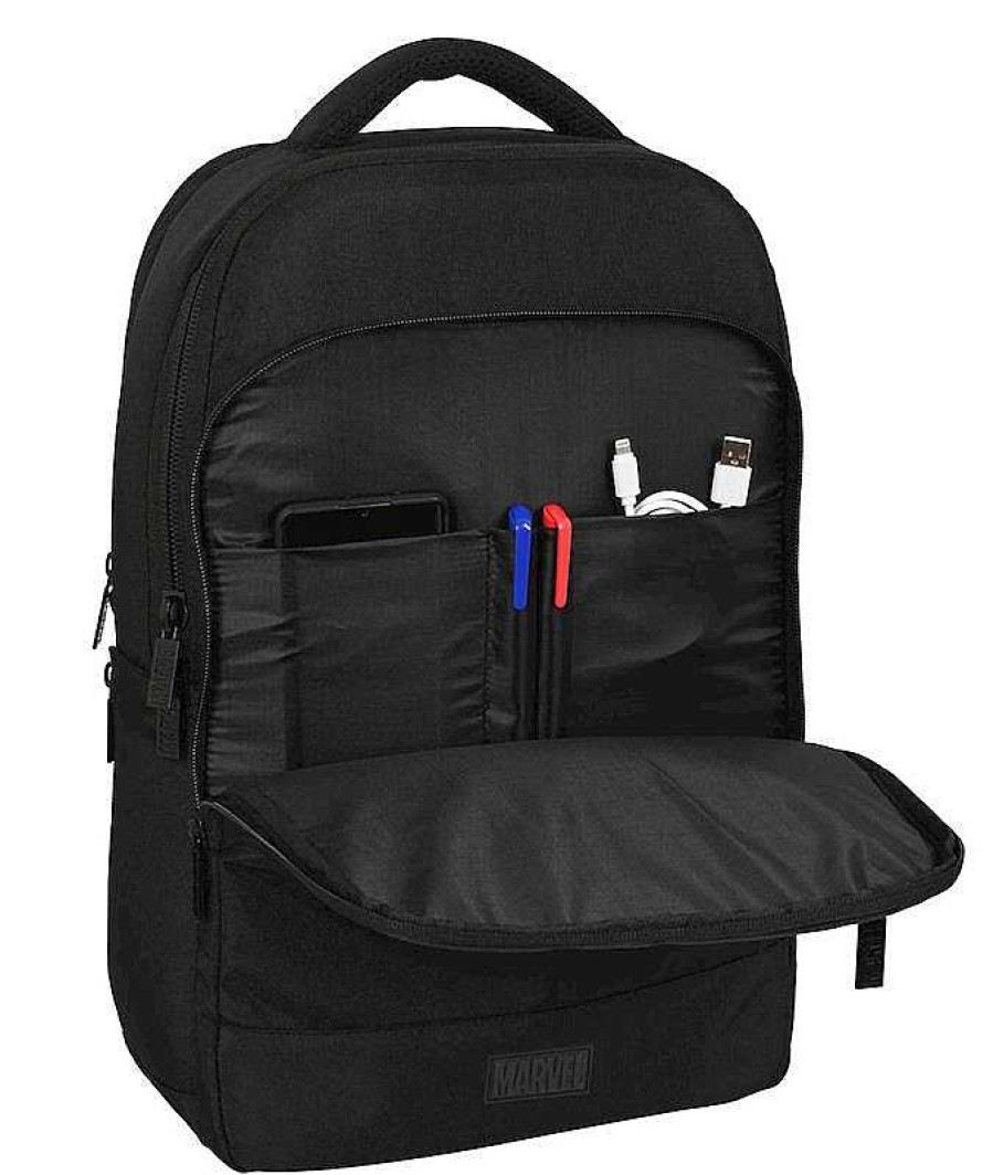 Material Escolar Safta | Mochila Portatil 15,6" Capitan America Safta