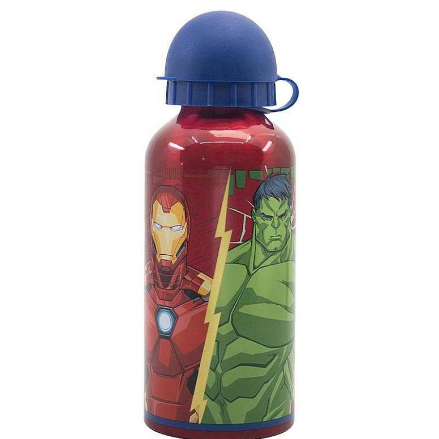 Primera Comuni N Stor | Botella Aluminio Peque A Avengers 400 Ml