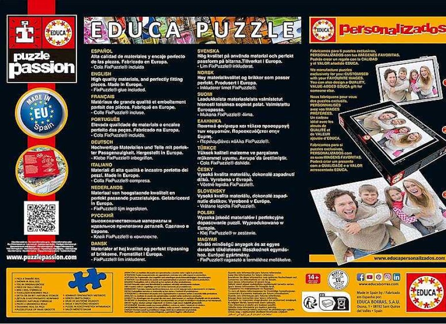 Puzzles Educa Borrás | Puzzle 1000 Piezas Los H Roes De Marvel