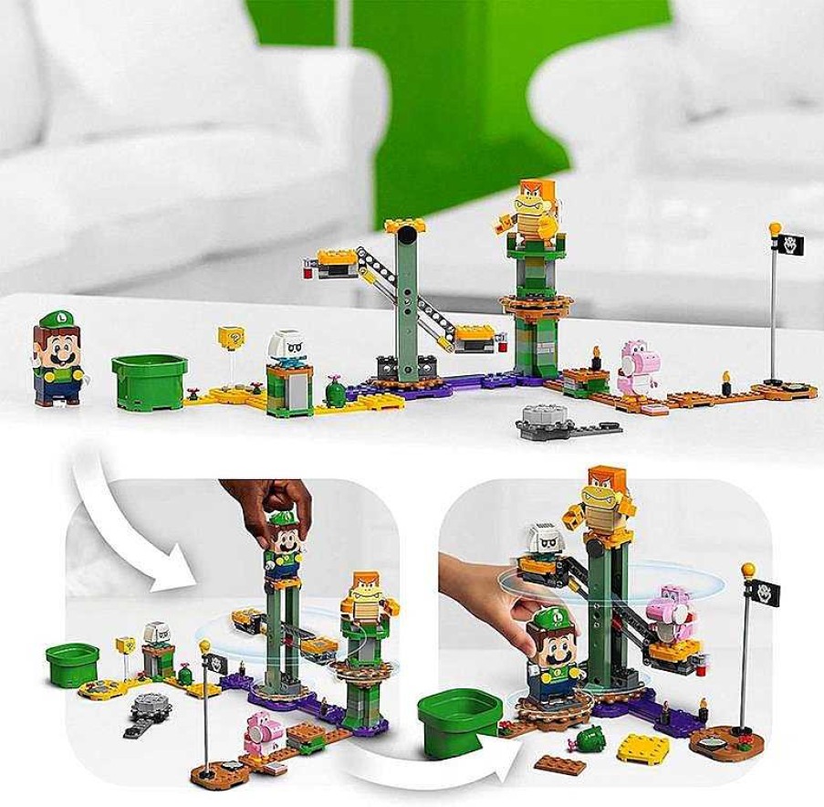 Juegos De Construcci N Lego | Lego Super Mario Aventuras Con Luigi