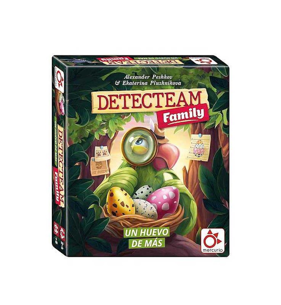 Juegos De Mesa Mercurio | Juego Detecteam Family Un Huevo De M S