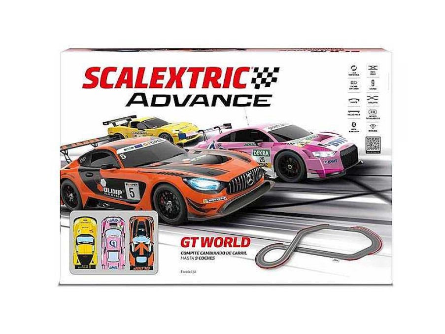 Veh Culos De Juguete Scalextric | Pista Gt World Advance Scalextric